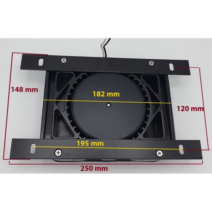 Difuzor 100W ultra-compact pentru Rampe Luminoase Girofar